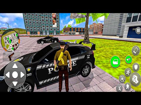 पुलिस कार Chase Simulator - Police Car Simulator Driving - Android Game Play 