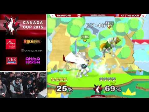 CCG2k15 - Ryan Ford (Fox) vs CT | The Moon (Marth) - Melee Singles Winners Quarters