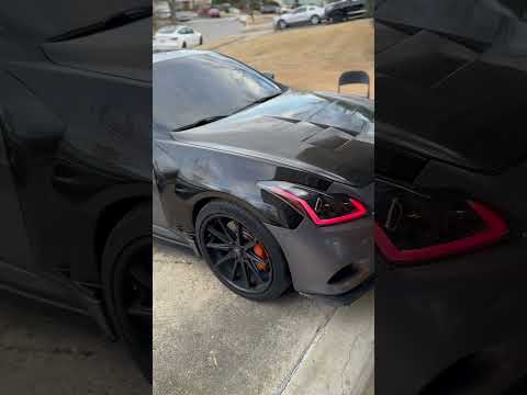 G37 Carbon Fiber Fender Install