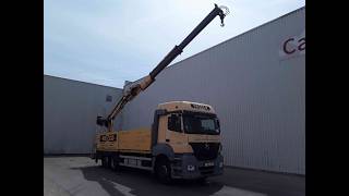 Mercedes-Benz Axor 2540 atlas 200.2-3 ext flatbed truck | Image 4 - Autoline