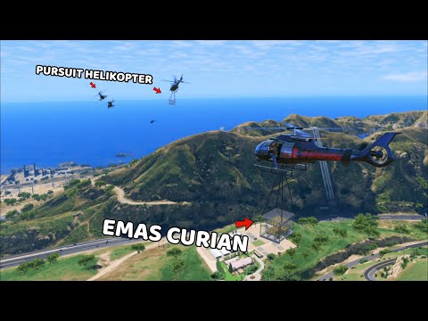 MISI PERAMPOKAN EMAS TERBESAR DI GTA 5 - GTA 5 STORY