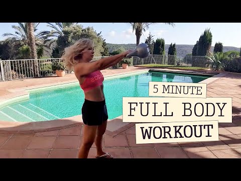 Simple 5 Minute Full Body Kettlebell Workout