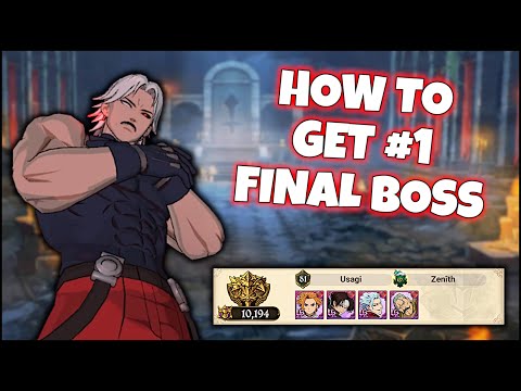 RANK 1!! HOW TO SCORE 10k+ POINTS IN FINAL BOSS RUGAL - Seven Deadly Sins: Grand Cross