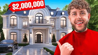 My New $2,000,000 House! (FULL TOUR)