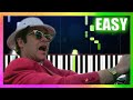 Elton John - I'm Still Standing - EASY Piano Tutorial