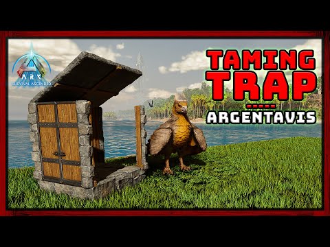 ASA Taming Traps ⭐ How to build a simple Argentavis trap | ARK Survival Ascended | #Doctendo