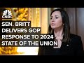 Sen. Katie Britt delivers Republican response to the 2024 State of the Union address — 3/7/24