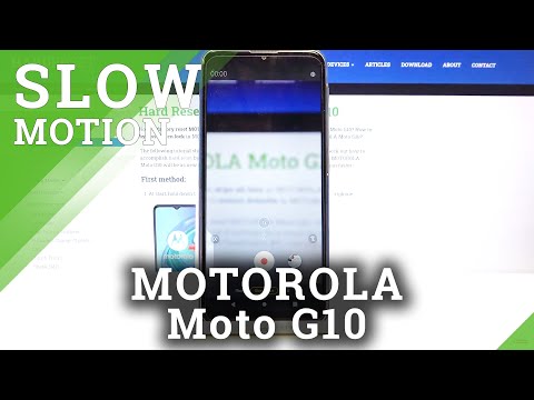 How to Record Slow Motion in MOTOROLA Moto G10 – Record Slowed Videos