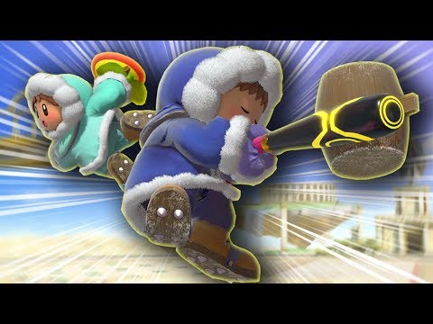 Ice Climbers are BROKEN with Items...