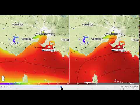 2018 Melbourne to Blairgowrie Passage Race - weather outlook