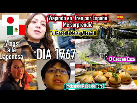 Viajando en Tren por ESPAÑA 🇪🇸 + Un poco de Caos en Casa JAPÓN - Ruthi San ♡ 16-01-26