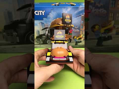 Different Burger Truck moc 🍔💥💥 LEGO City #60404 alternative model !! #legobuild #legocity #afol