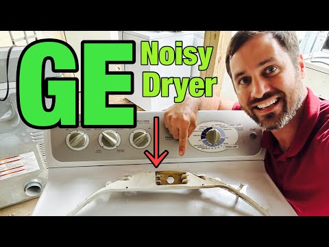 Why This Older GE Dryer is So Noisy | Front WE49X20697 SLIDES & BEARING Kit Repair