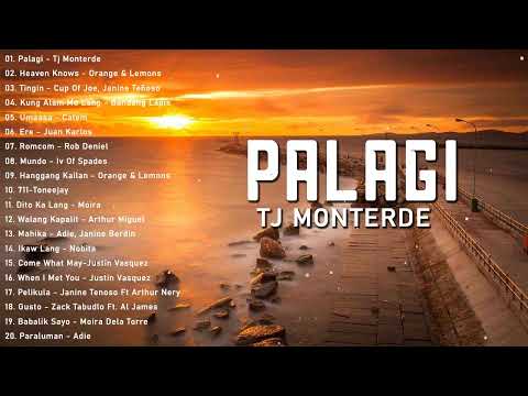 Tj Monterde - Palagi [Lyrics] ???? Best OPM Tagalog Love Songs | OPM Tagalog Top Songs 2024 #vol1