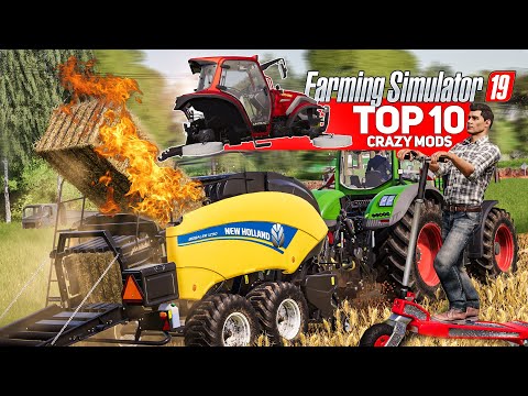 LS19: TOP 10 verrückte Mods für den Farming Simulator 19 | Crazy Mods Landwirtschafts-Simulator