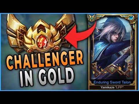 I Take My Talon Jungle to Gold 4! | Challenger Talon Carry in Gold/Plat