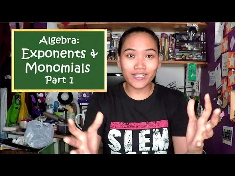Algebra: Exponents and Monomials Part 1 - Civil Service Exam Review