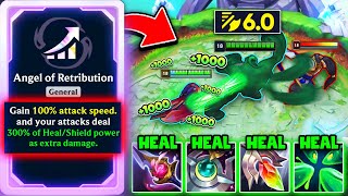 I TURNED ZAC INTO A WALKING HEALTH PACK IN ARENA! (6.00 ATK SPEED = INSANE HEALING)