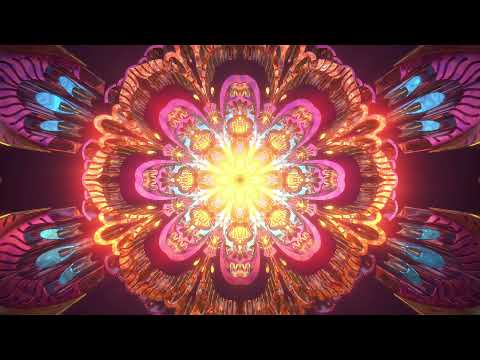 Mandala Loop With Ethnic Zen Sacred Geometry Flower Animation Ornament Pattern Visual Psychedelicart