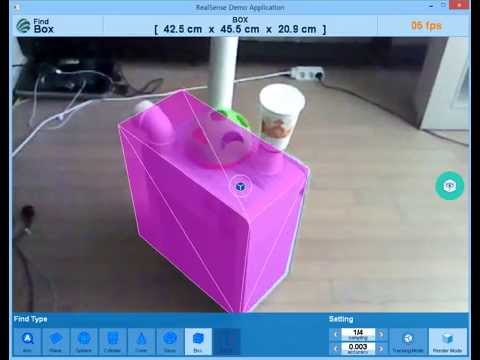 Real-Time Semi-Automatic Object Detection and Measurement with Intel RealSense