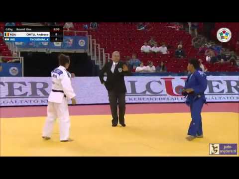 Judo 2014 Grand Prix Budapest: Chitu (ROU) - Devi Thoudam (IND) [-48kg]