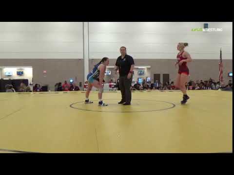 73 lbs Rr Rnd 1   Katja Osteen, Team California vs Tristan Kelly, Team Colorado   Mozilla Firefox 9