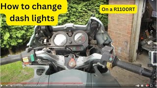 #Restoration| BMW R1100RT speedo light replacement. |Restoration Biker|