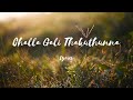 Challa Gaali Thakuthunna Song Lyrics In English