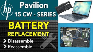 How to replace Hp Pavilion 15 Cw Battery