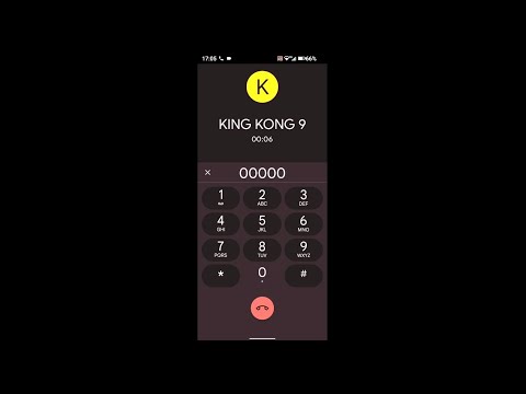 Cubot King Kong 9 Incoming Call Screen Video