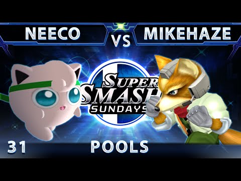SSS 31 - Mike Haze (Fox) Vs. Neeco (Jigglypuff) SSBM - Pool B4 - Smash Melee