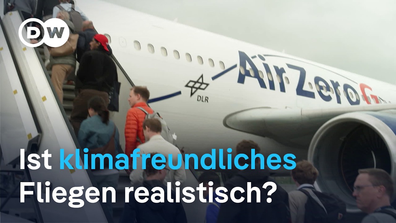 Grünes Fliegen: Neue Antriebe für die Luftfahrt