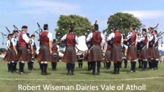 preview picture of video 'Robert Wiseman Dairies Vale of Atholl Annan 2010 British Pipe Band Championships'