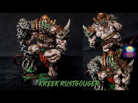 KREEK RUSTGOUGER | Blood Bowl Resin Mini.