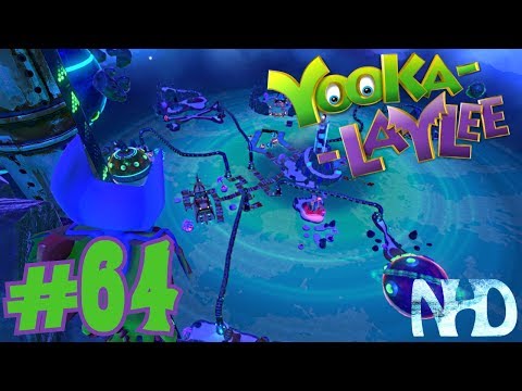 Let's Play Yooka-Laylee (pt64) Galleon Galaxy - Lunar Lockup