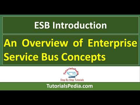 ESB Introduction | An Overview of Enterprise Service Bus Concepts