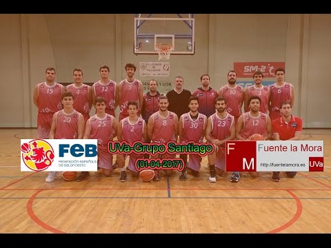 Baloncesto masculino liga EBA UVa-Grupo Santiago 01-04-2017