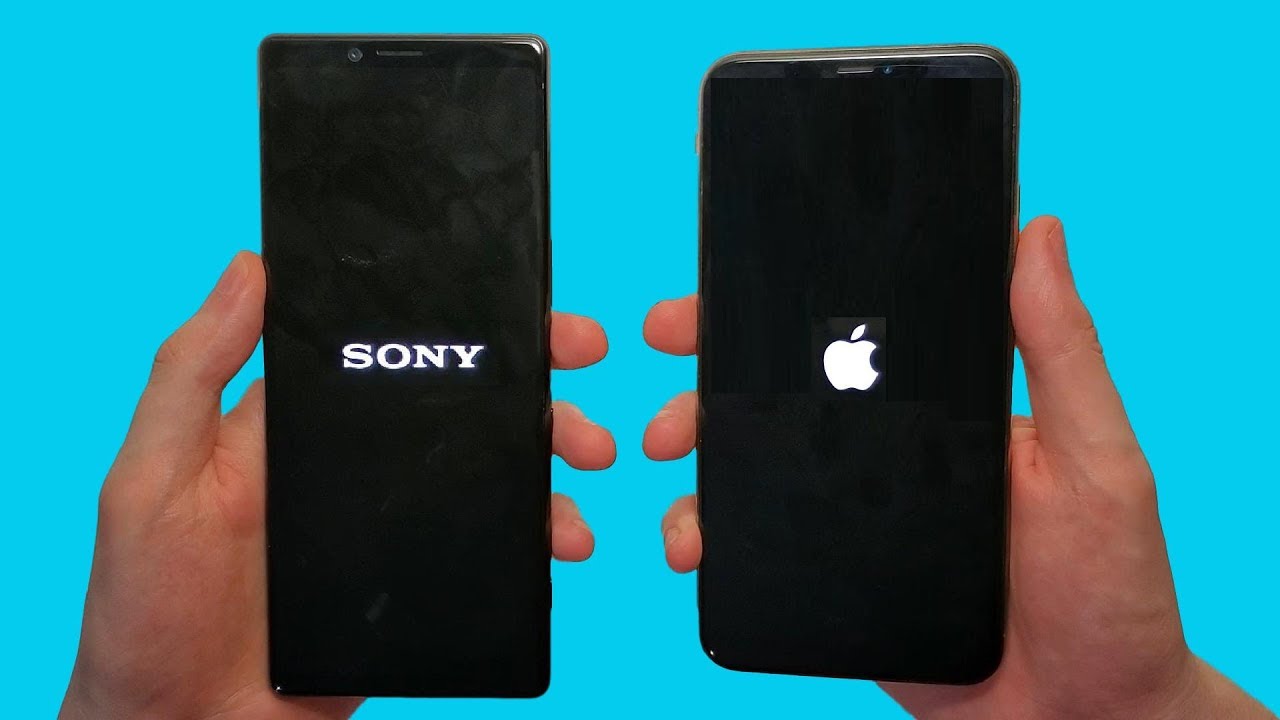 Sony Xperia 1 vs iPhone XS Max Speed Test, Battery, Speakers & Cameras!