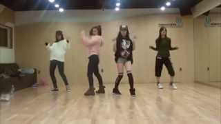 miss A - I Don&#39;t Need A Man mirrored Dance Practice