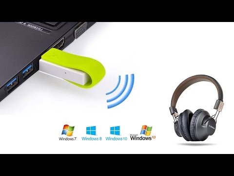 Avantree How to use Leaf Bluetooth adapter for PC, DRIVER FREE, low latency for gaming, movie, etc?