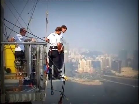 World's highest bungee jump by Dmitry Fedotov