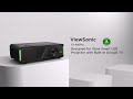 ViewSonic X1-4KPro Designed for Xbox Projector with Built-in Google TV