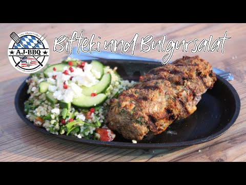 Bifteki mit Bulgursalat - einfach mal lecker grillen #279