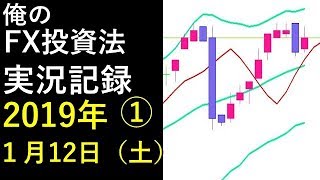 俺のFX投資法の実況記録　2019年１月12日（土）①