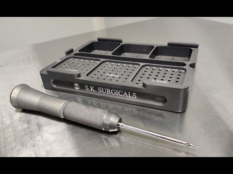 Titanium self drilling screw 1.5 mm