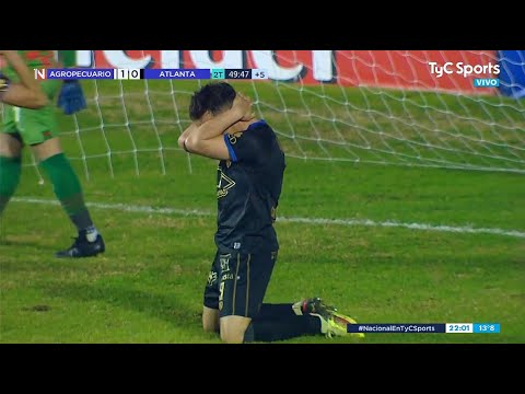 Agropecuario 1 Atlanta 0 - Primera Nacional
