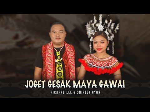 Joget Gesak Maya Gawai by Richard Lee & Shirley Ayor (Official Music Video)