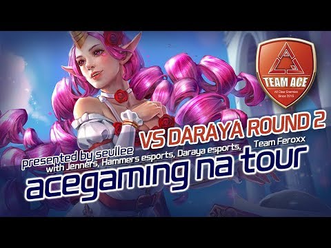 【5V5 VAINGLORY】special contents 【ACE NA TOUR season1】 vs Daraya esports ROUND2/2