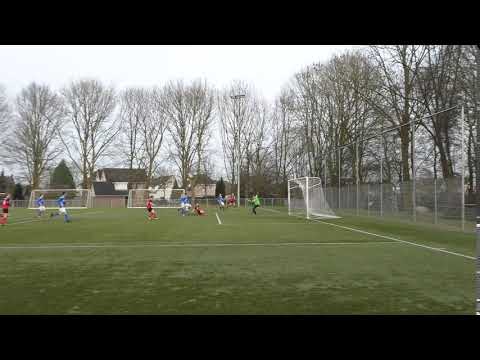 Thuis tegen RKHVV. Doelpunt Tijmen