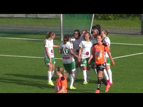 Höjdpunkter Hammarby IF DFF-Kungsbacka 3-0 (18 maj)